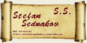 Stefan Sedmakov vizit kartica